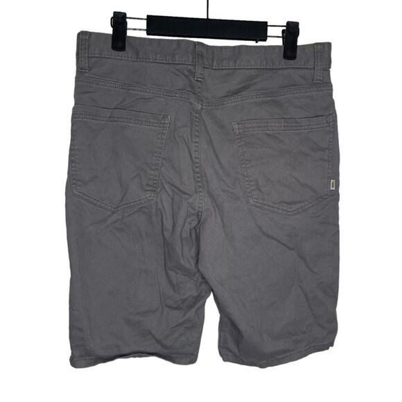 Vans Mens Shorts Size 30 Light Gray Casual 10" Inseam Cotton Everyday Wear - Picture 2 of 16